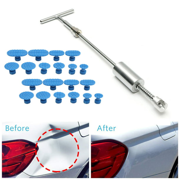 Dent Puller Slide Hammer Lifter Car Hail Removal Repair Tool  & 30x Pulling Tabs